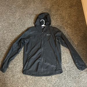 Patagonia Men’s Retro Logo Houdini Jacket Small (Forge Grey) Brand New